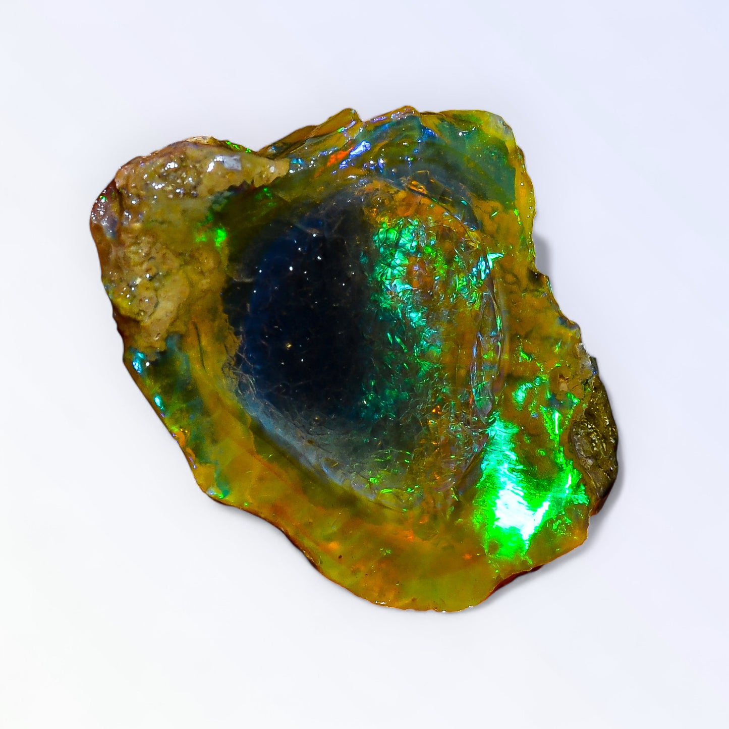 Incredible Opal Rough 18.50 Carat Natural Ethiopian Opal Raw 25x19 MM