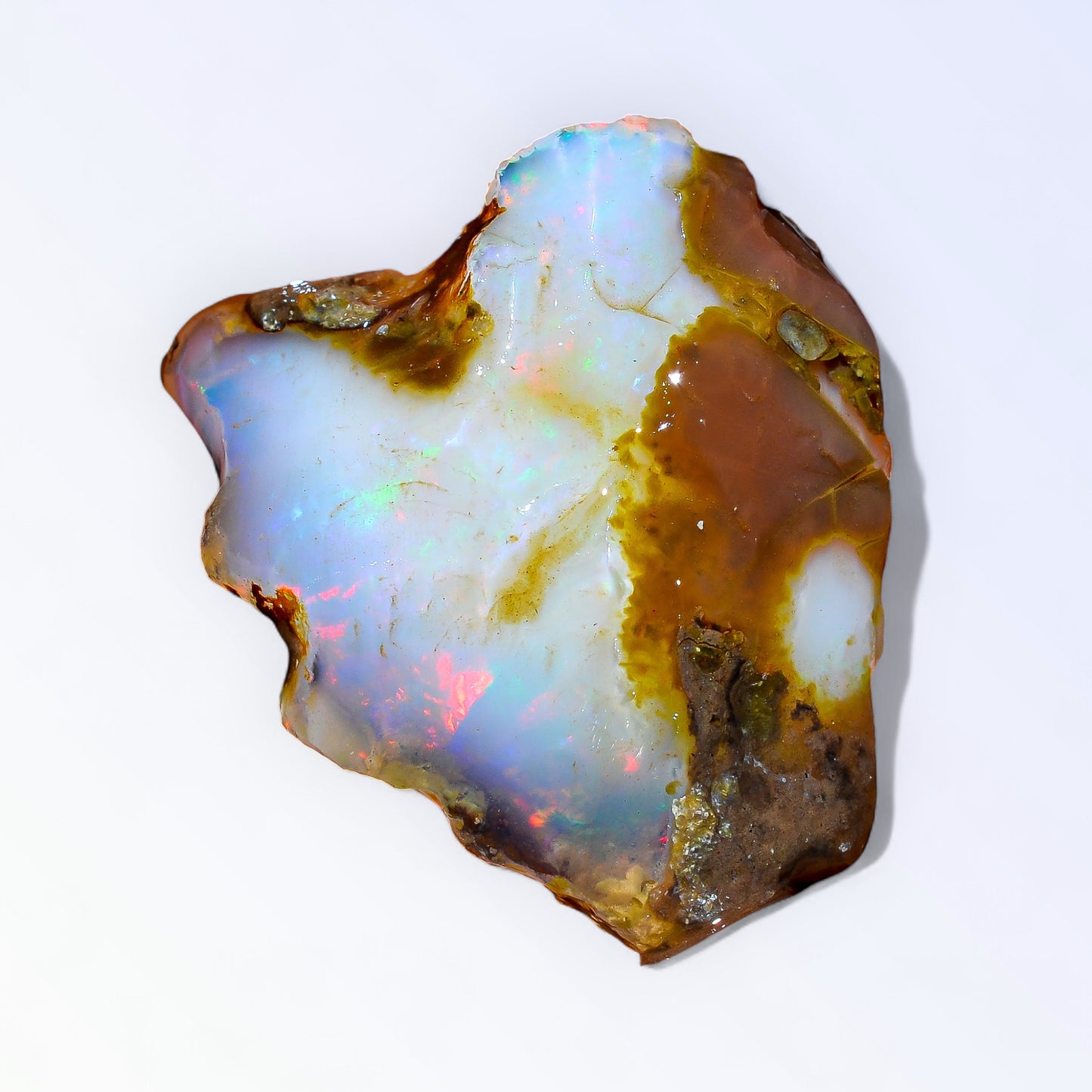 Outstanding Opal Rough 35.50 Carat Natural Ethiopian Opal Raw 29x24 MM