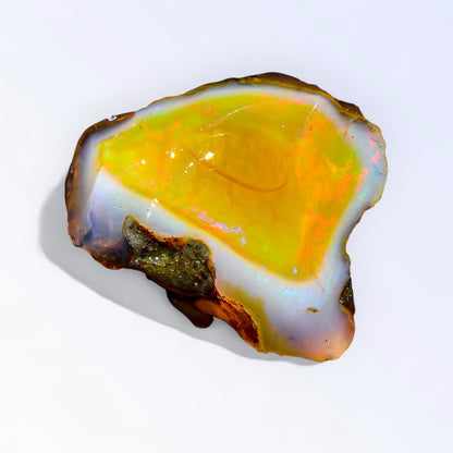 Outstanding Opal Rough 35.50 Carat Natural Ethiopian Opal Raw 29x24 MM