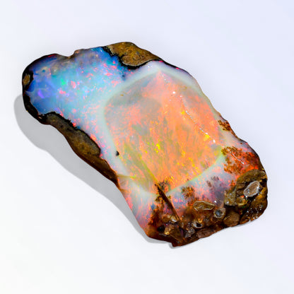 Splendid Opal Rough 21.50 Carat Natural Ethiopian Opal Raw 33x16 MM