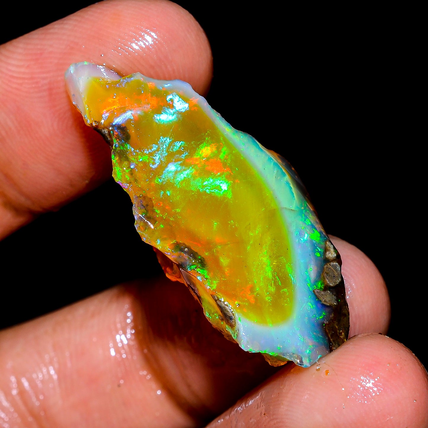 Opal Rough Specimen 15.5 Carat (3.1g) | 100% Natural Ethiopian Opal Raw