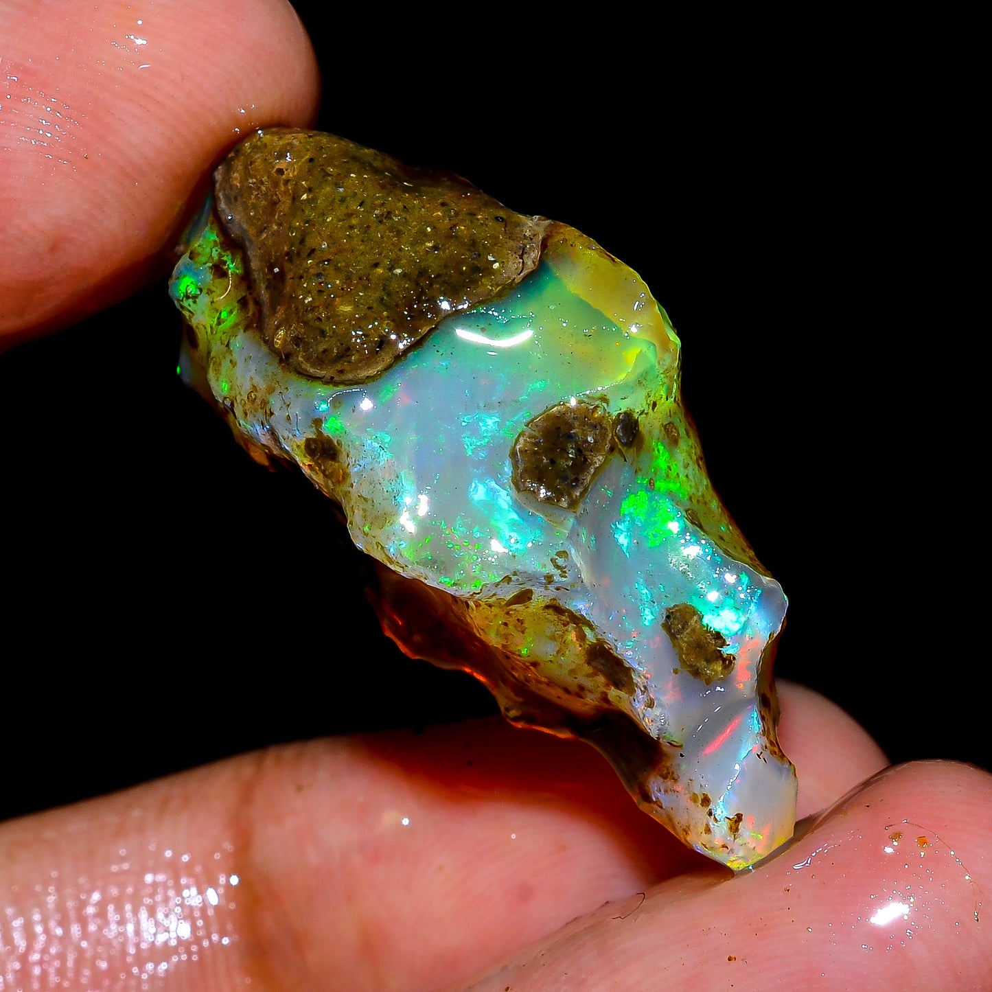 Opal Rough Specimen 15.5 Carat (3.1g) | 100% Natural Ethiopian Opal Raw