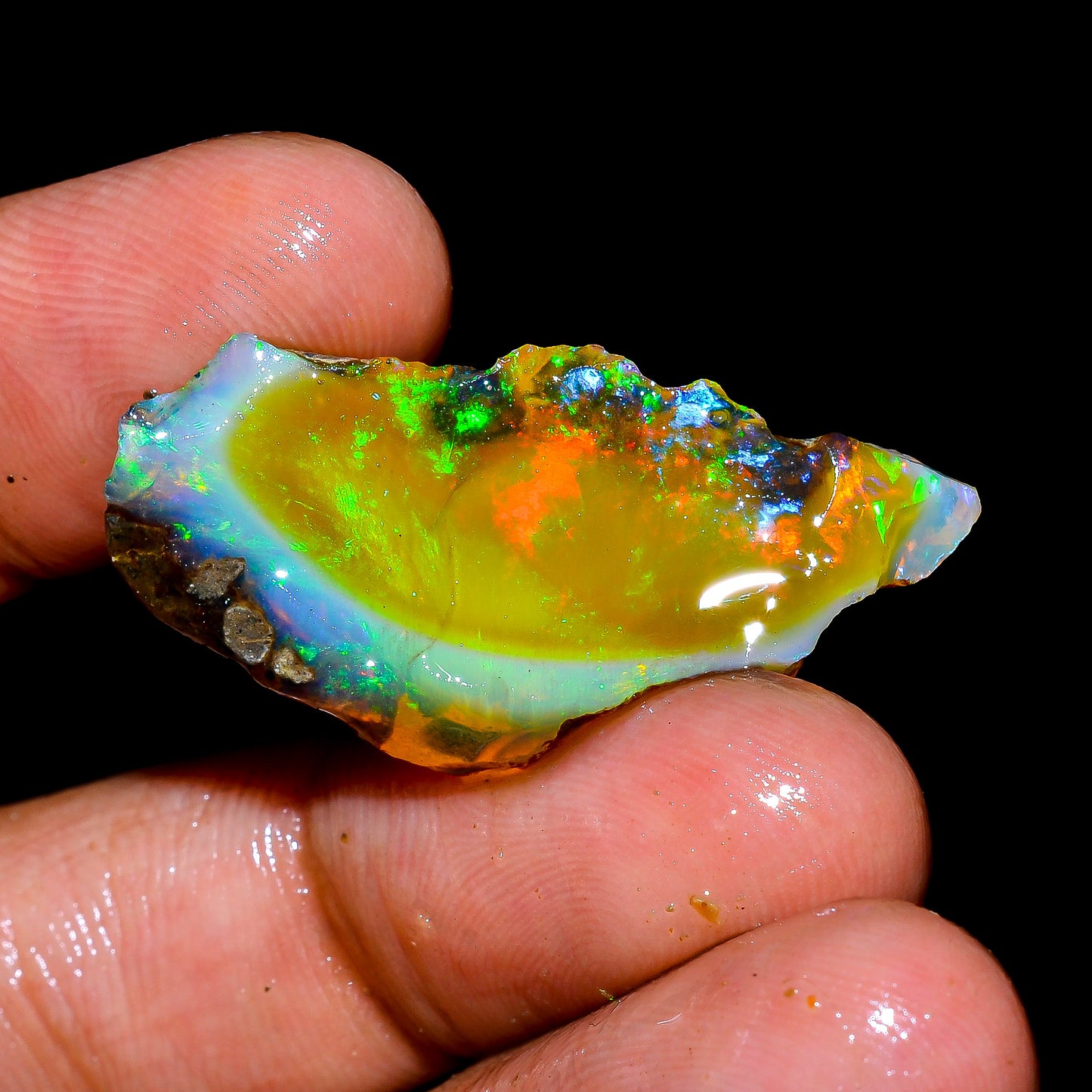 Opal Rough Specimen 15.5 Carat (3.1g) | 100% Natural Ethiopian Opal Raw