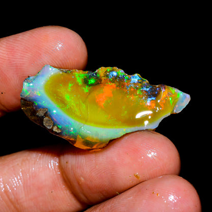 Opal Rough Specimen 15.5 Carat (3.1g) | 100% Natural Ethiopian Opal Raw