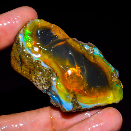 Opal Rough Specimen 107.00  Carat (10.2g) | 100% Natural Ethiopian Opal Raw