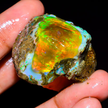 Opal Rough Specimen 128.00  Carat (25.6g) | 100% Natural Ethiopian Opal Raw
