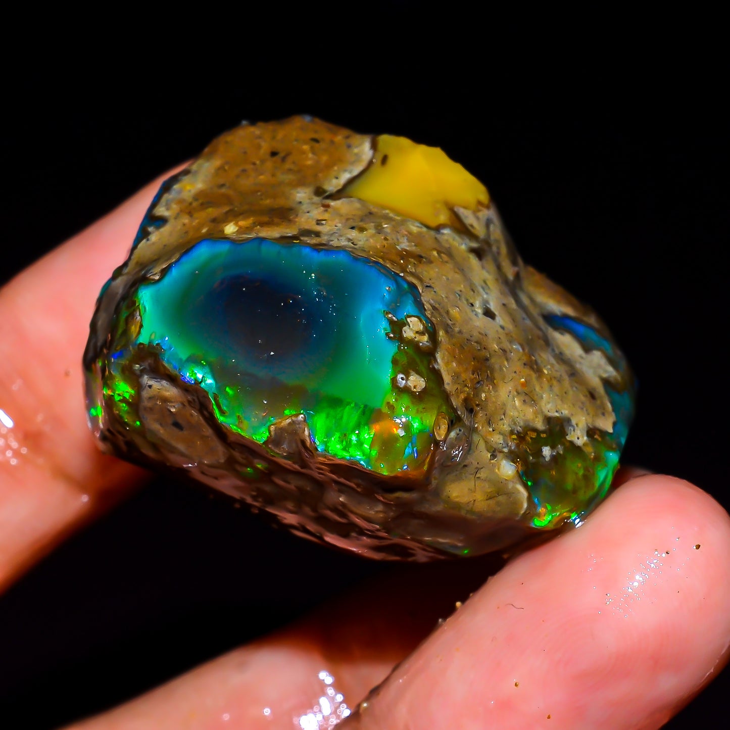Opal Rough Specimen 99.00  Carat (19.8g) | 100% Natural Ethiopian Opal Raw