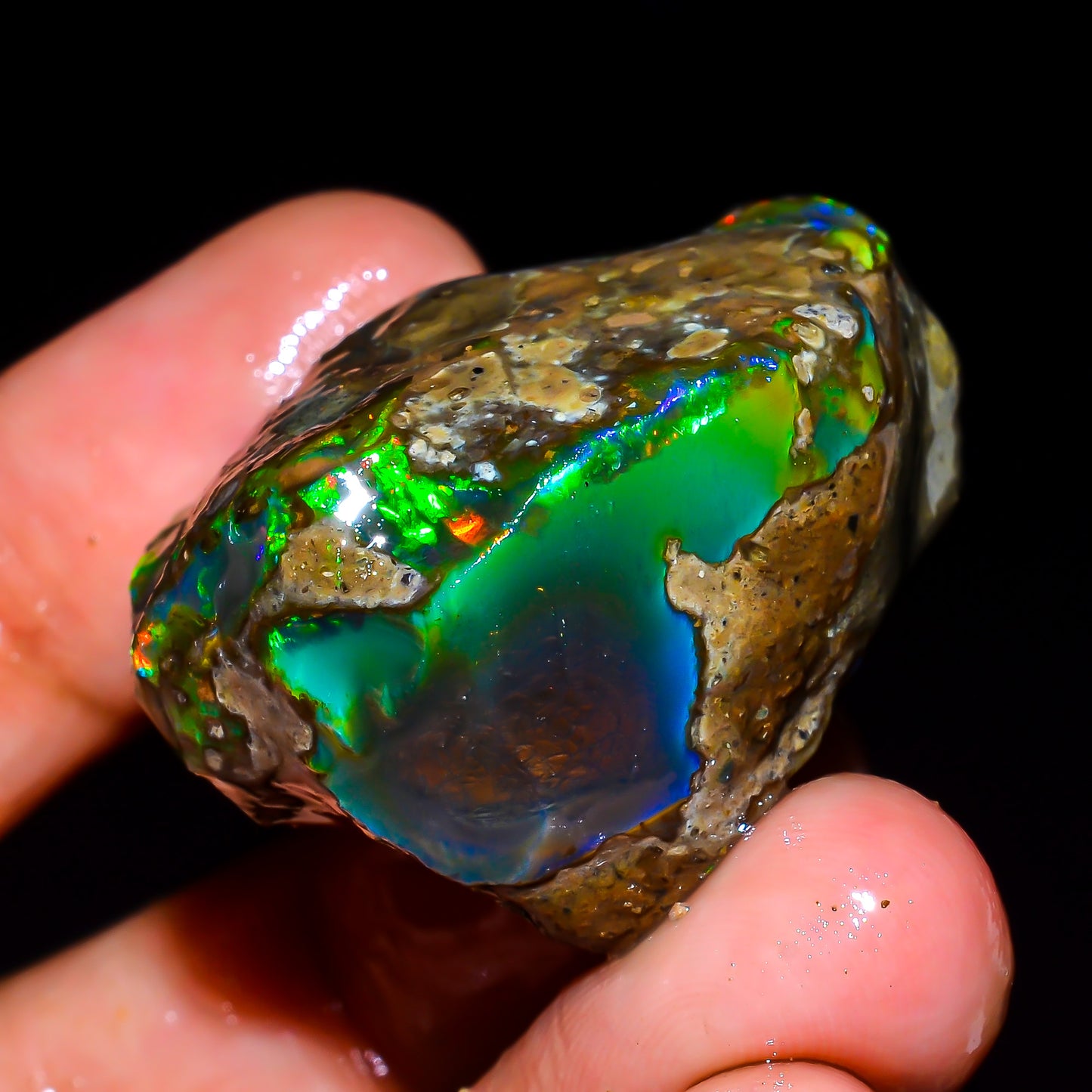 Opal Rough Specimen 99.00  Carat (19.8g) | 100% Natural Ethiopian Opal Raw