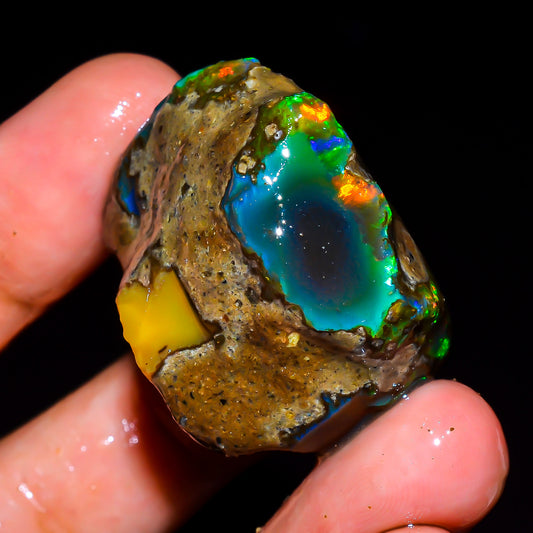 Opal Rough Specimen 99.00  Carat (19.8g) | 100% Natural Ethiopian Opal Raw