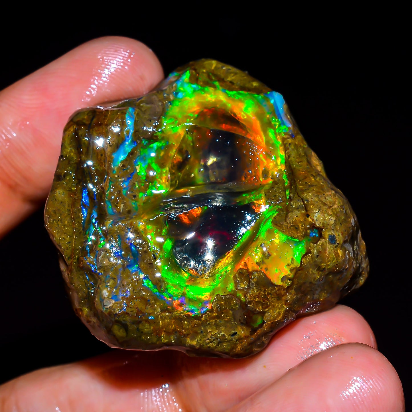 Opal Rough Specimen 97.00  Carat (19.4g) | 100% Natural Ethiopian Opal Raw