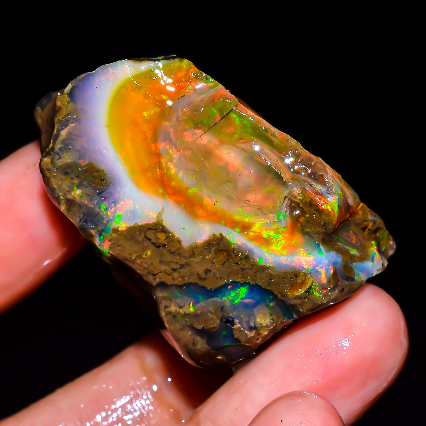 Opal Rough Specimen 123.00  Carat (24.6g) | 100% Natural Ethiopian Opal Raw