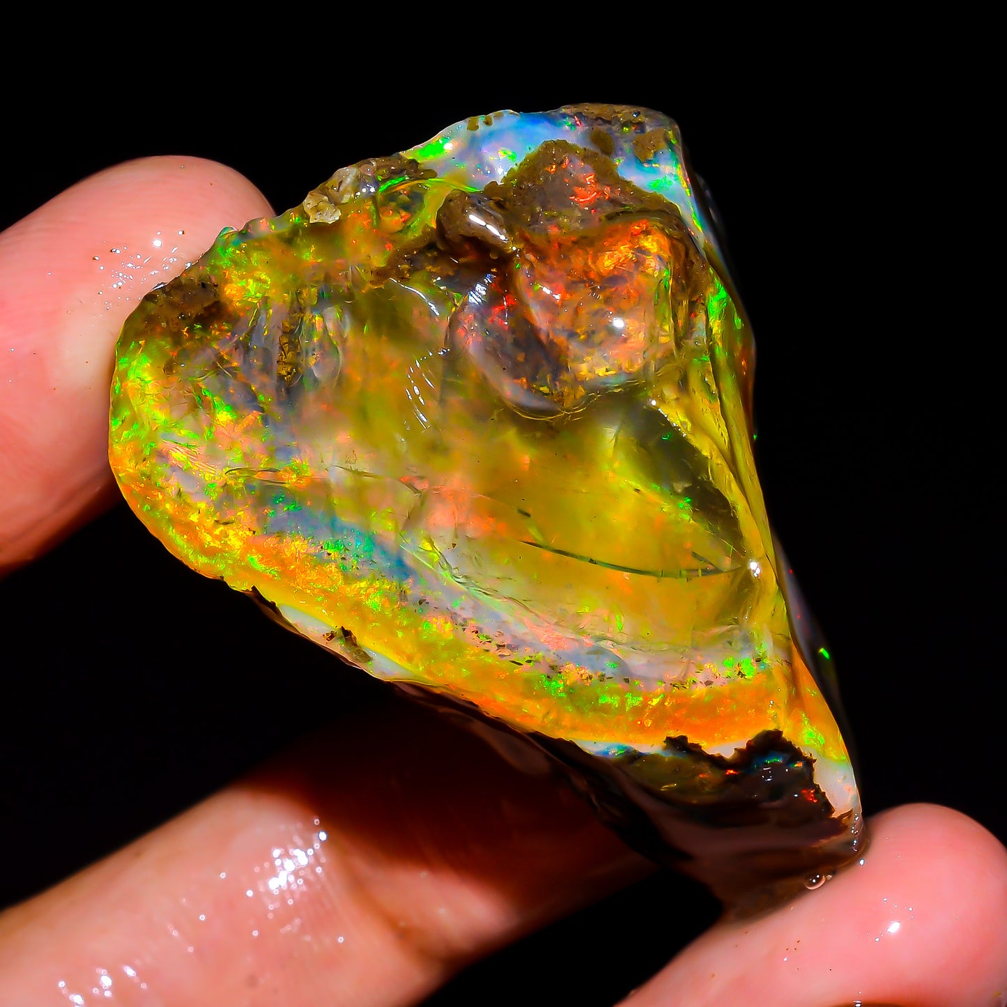 Opal Rough Specimen 123.00  Carat (24.6g) | 100% Natural Ethiopian Opal Raw