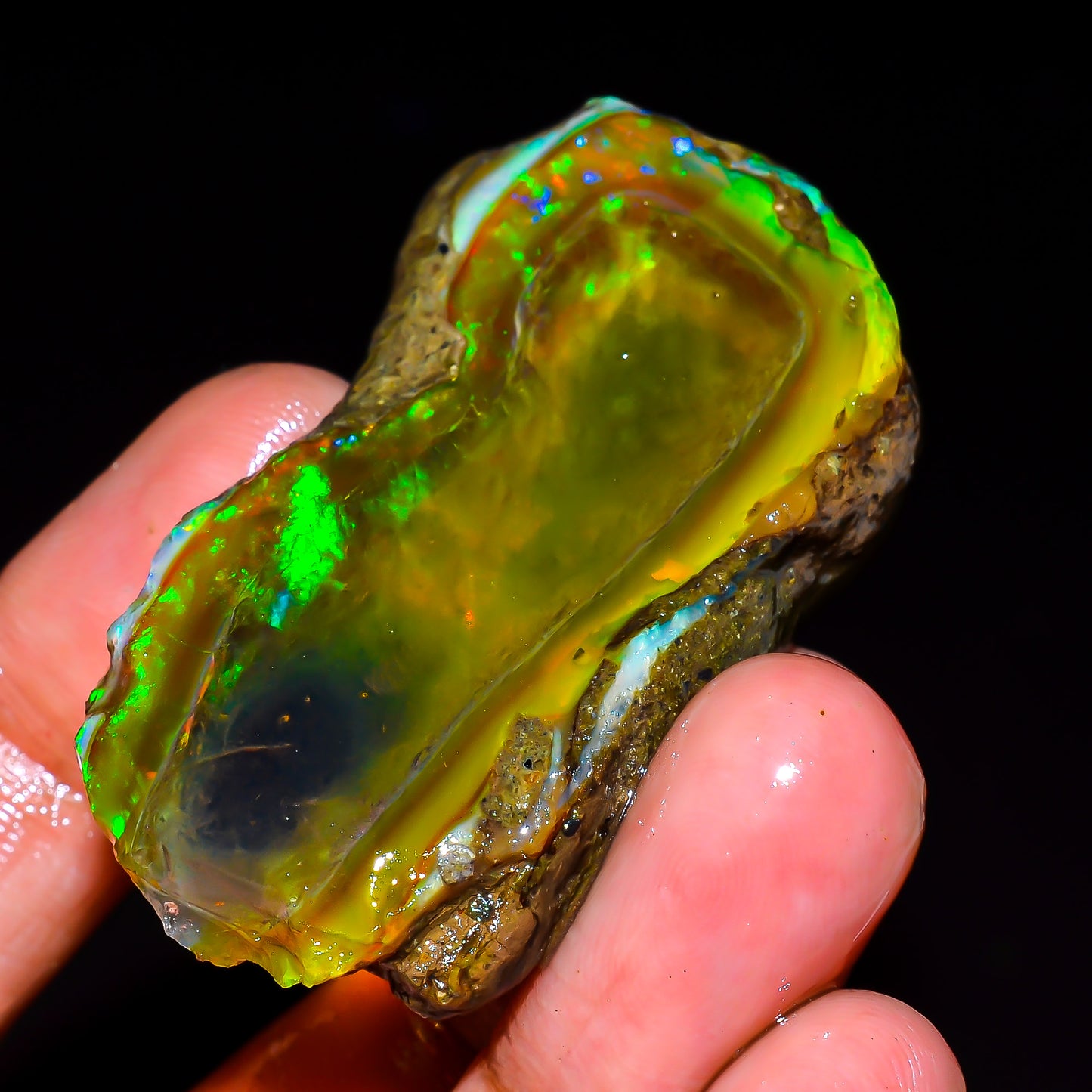 Opal Rough Specimen 95.00  Carat (20.6g) | 100% Natural Ethiopian Opal Raw
