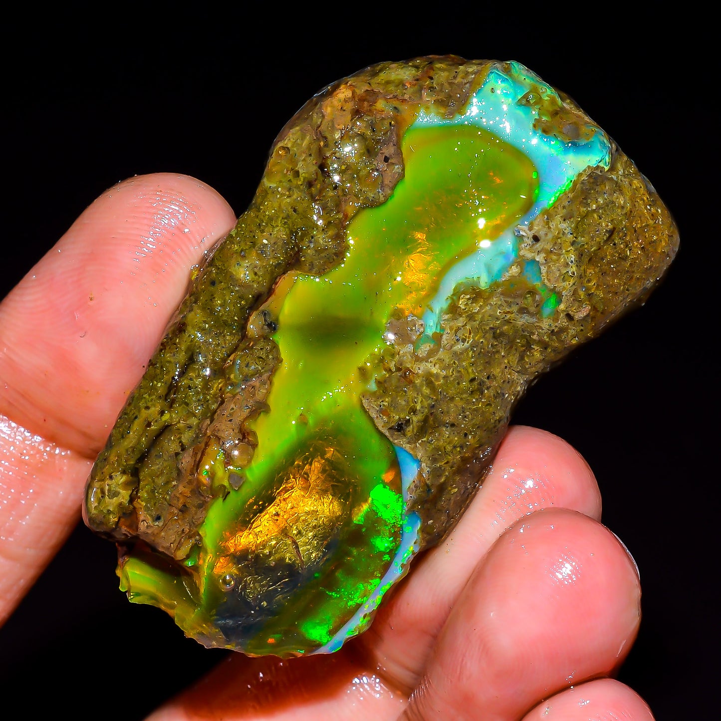 Opal Rough Specimen 95.00  Carat (20.6g) | 100% Natural Ethiopian Opal Raw