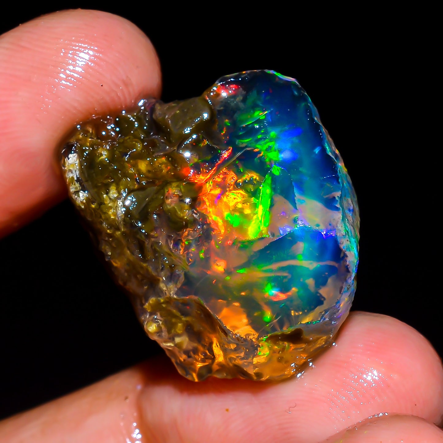 Opal Rough Specimen 27.00  Carat (5.4g) | 100% Natural Ethiopian Opal Raw