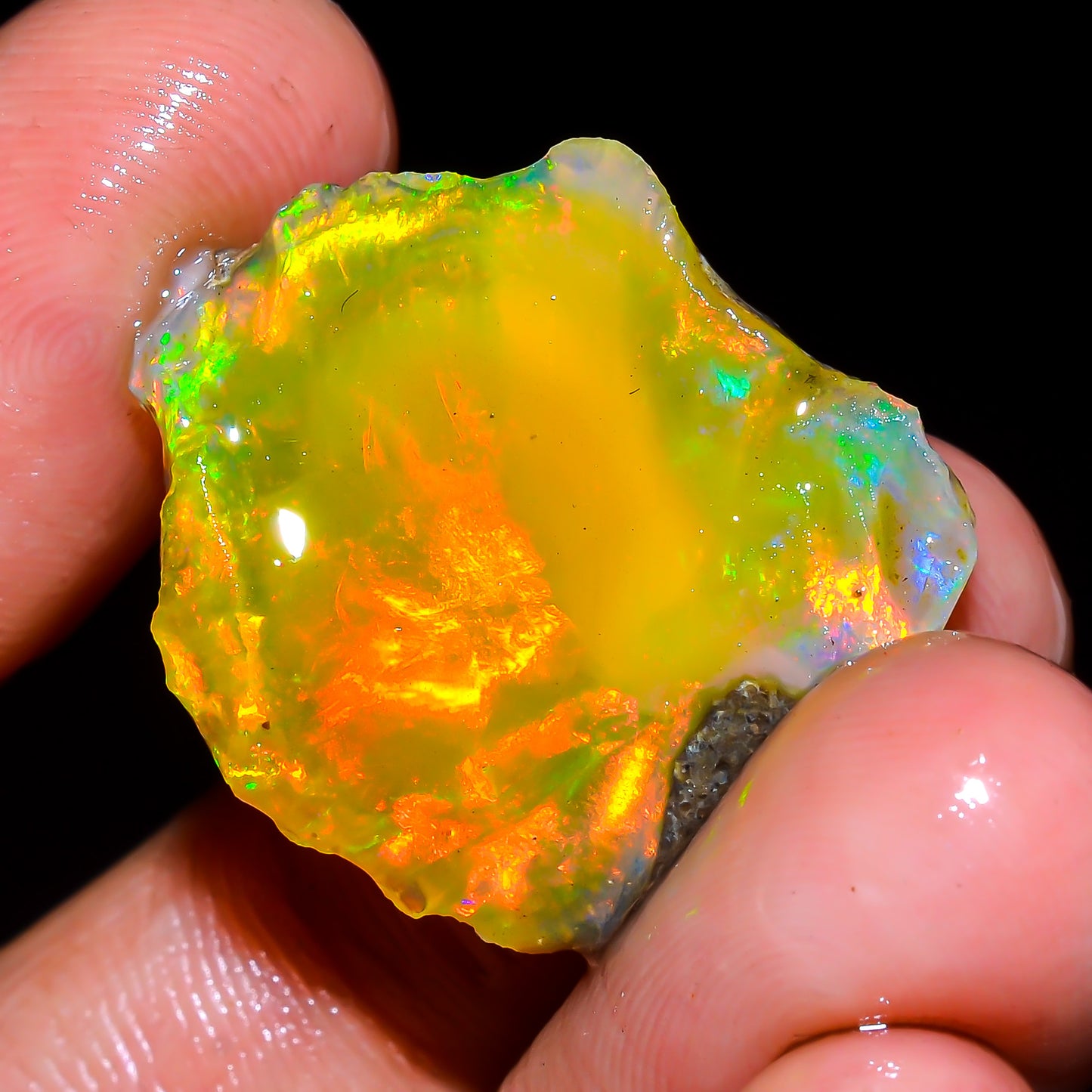 Opal Rough Specimen 15.00  Carat (3g) | 100% Natural Ethiopian Opal Raw