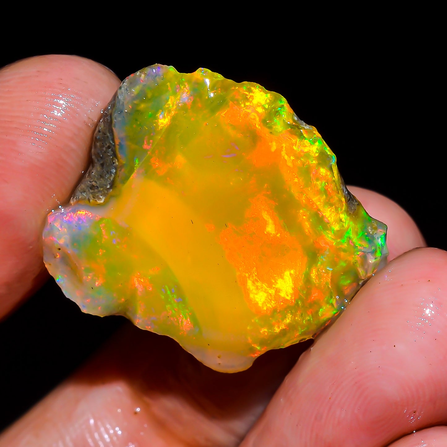 Opal Rough Specimen 15.00  Carat (3g) | 100% Natural Ethiopian Opal Raw