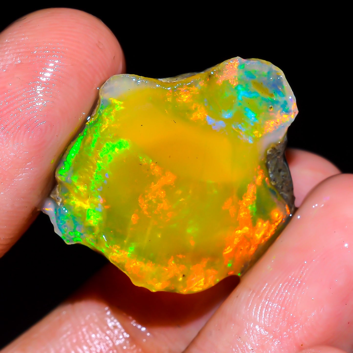 Opal Rough Specimen 15.00  Carat (3g) | 100% Natural Ethiopian Opal Raw