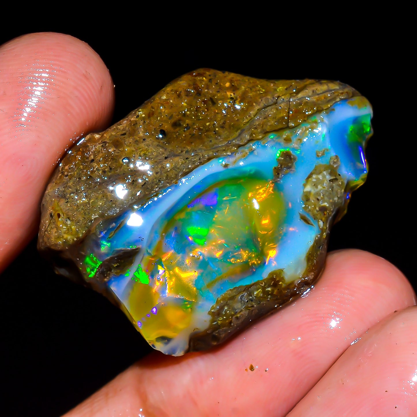 Opal Rough Specimen 23.00  Carat (4.6g) | 100% Natural Ethiopian Opal Raw