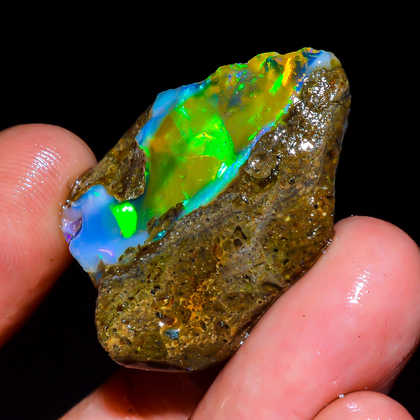Opal Rough Specimen 23.00  Carat (4.6g) | 100% Natural Ethiopian Opal Raw