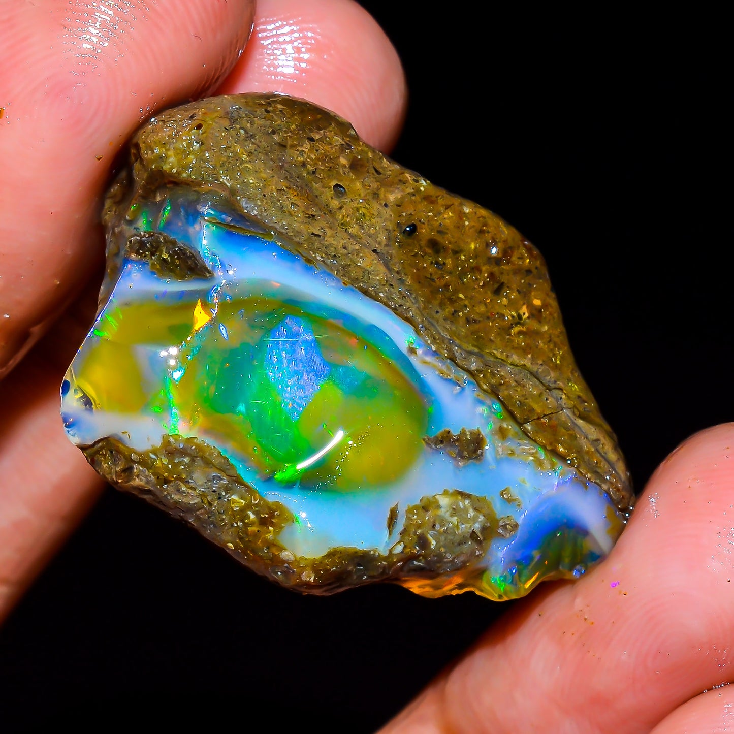 Opal Rough Specimen 23.00  Carat (4.6g) | 100% Natural Ethiopian Opal Raw
