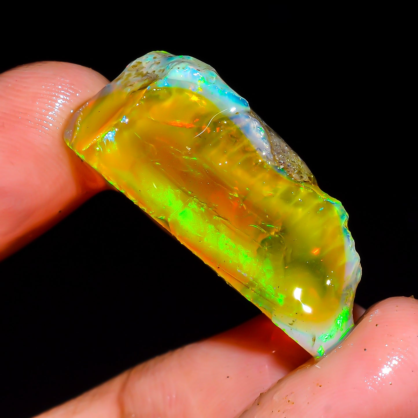 Opal Rough Specimen 22.00  Carat (4.4g) | 100% Natural Ethiopian Opal Raw