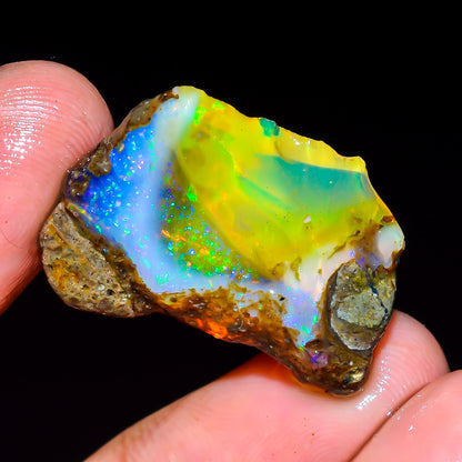Opal Rough Specimen 17.00  Carat (3.4g) | 100% Natural Ethiopian Opal Raw