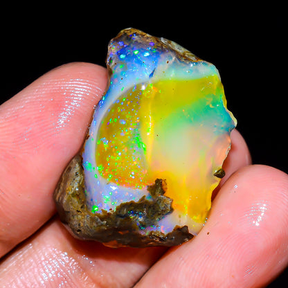 Opal Rough Specimen 17.00  Carat (3.4g) | 100% Natural Ethiopian Opal Raw