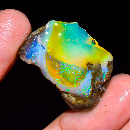 Opal Rough Specimen 17.00  Carat (3.4g) | 100% Natural Ethiopian Opal Raw