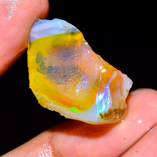 Opal Rough Specimen 17.00  Carat (3.4g) | 100% Natural Ethiopian Opal Raw