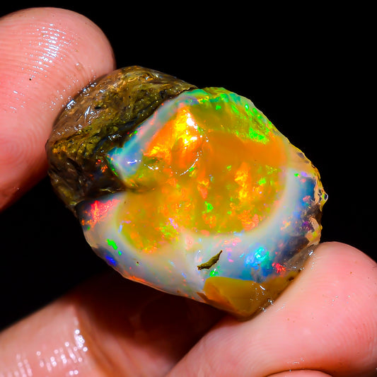 Opal Rough Specimen 20.5  Carat (4.1g) | 100% Natural Ethiopian Opal Raw
