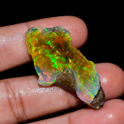 Opal Rough Specimen 21.00 Carat (4.2g) | 100% Natural Ethiopian Opal Raw