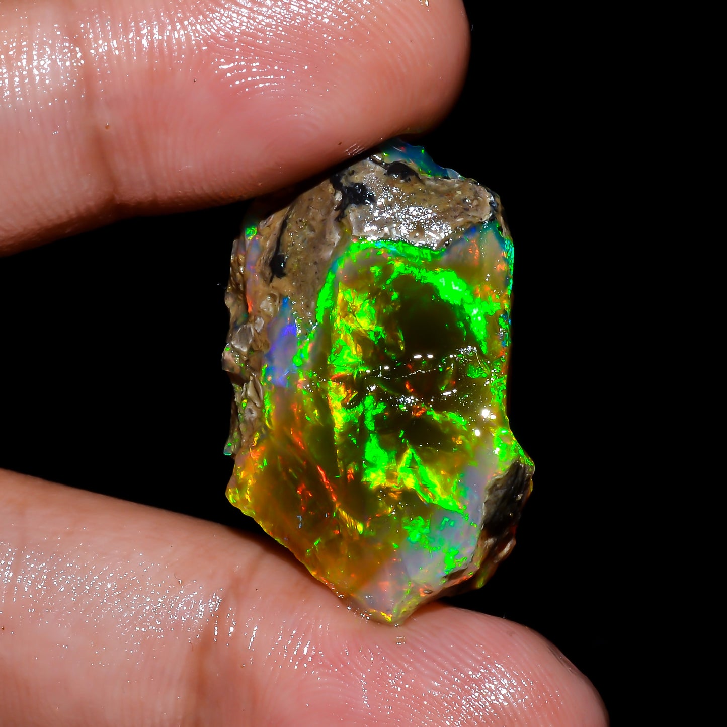 Opal Rough Specimen 21.5 Carat (4.3g) | 100% Natural Ethiopian Opal Raw