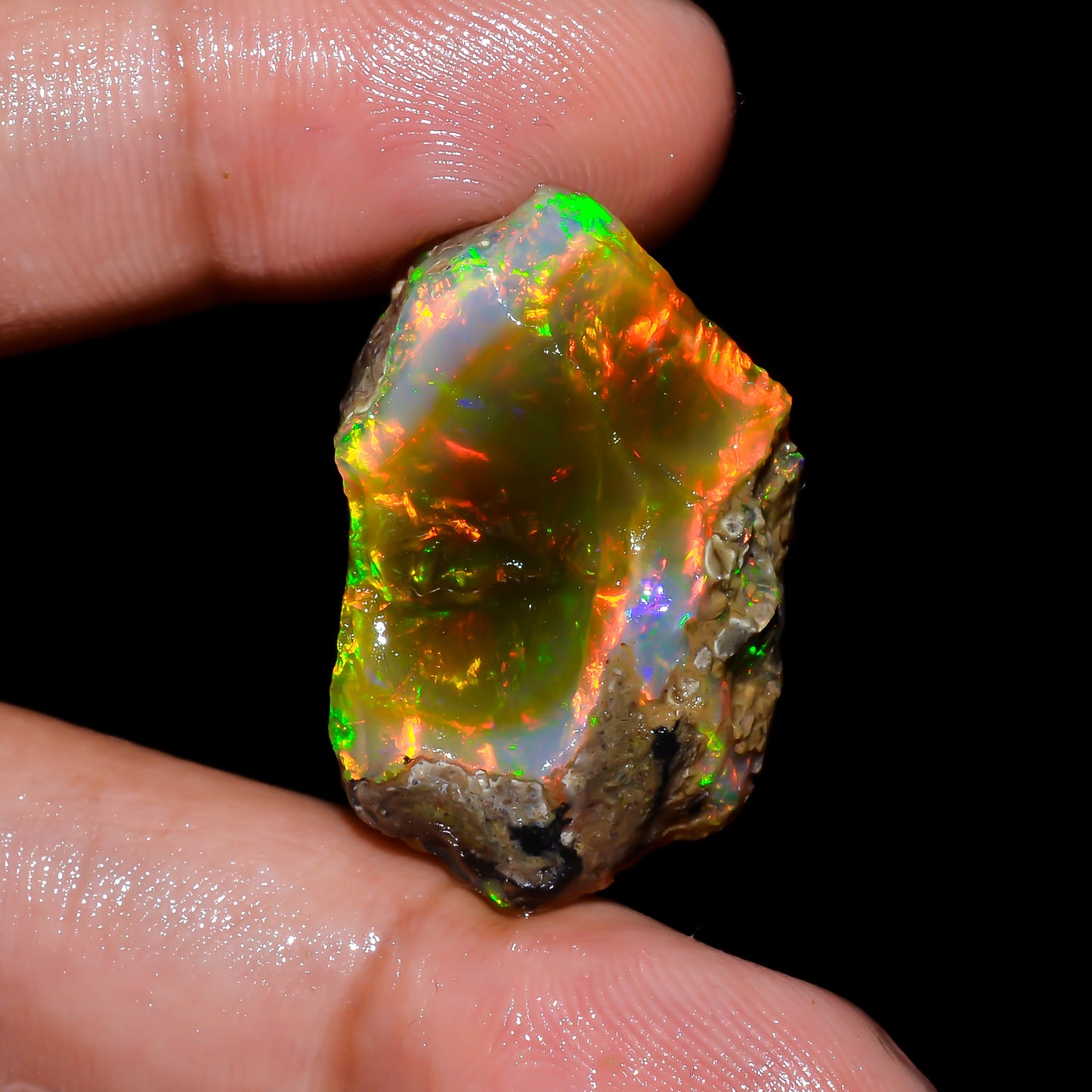 Opal Rough Specimen 21.5 Carat (4.3g) | 100% Natural Ethiopian Opal Raw