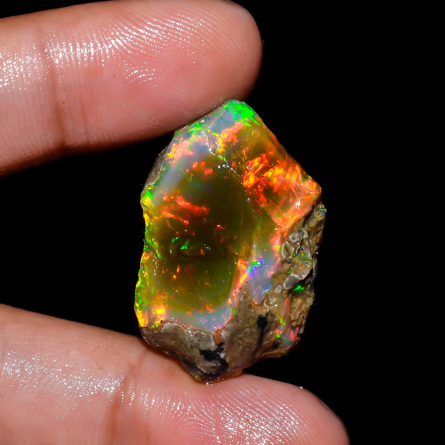Opal Rough Specimen 21.5 Carat (4.3g) | 100% Natural Ethiopian Opal Raw