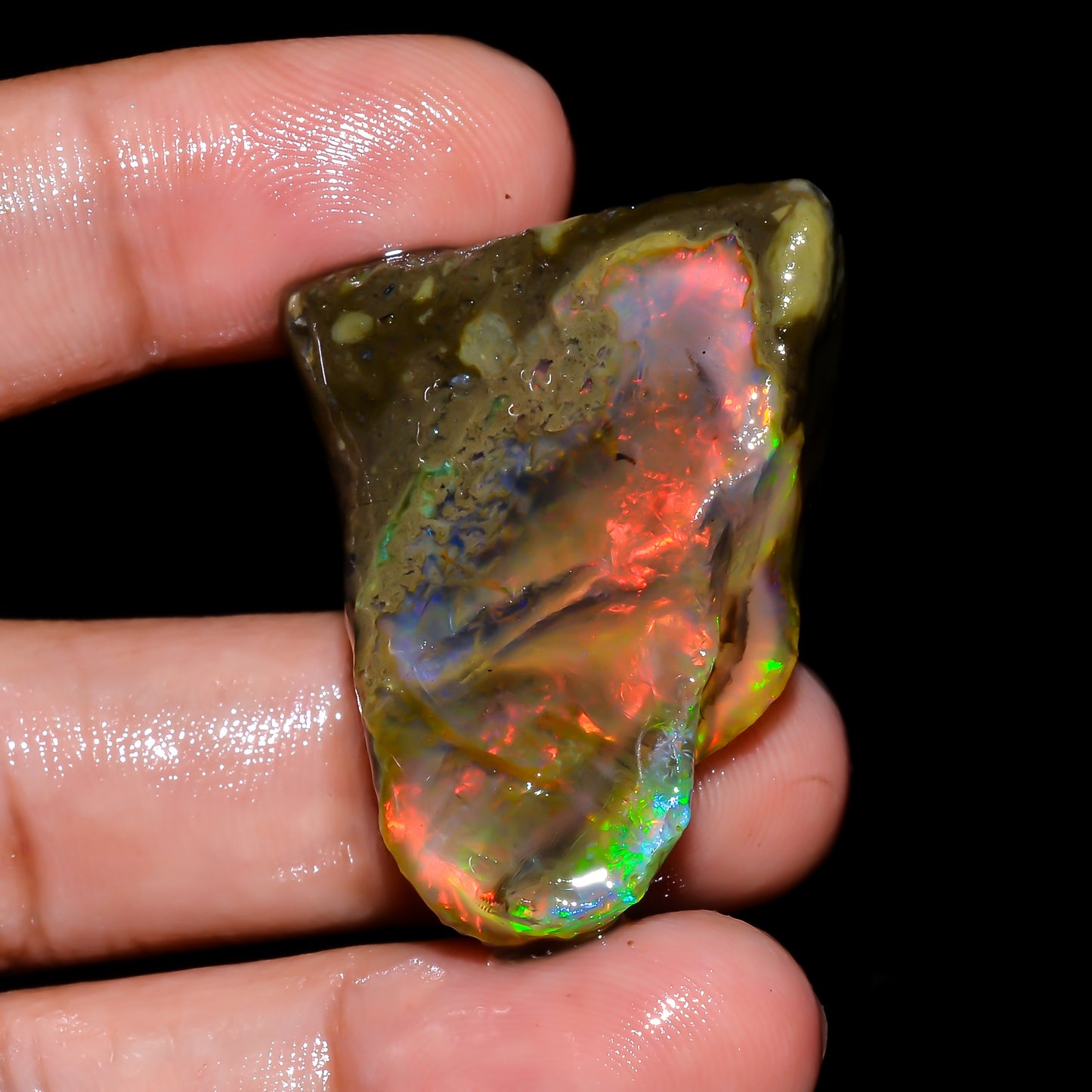 Opal Rough Specimen 49.5 Carat (9.9g) | 100% Natural Ethiopian Opal Raw