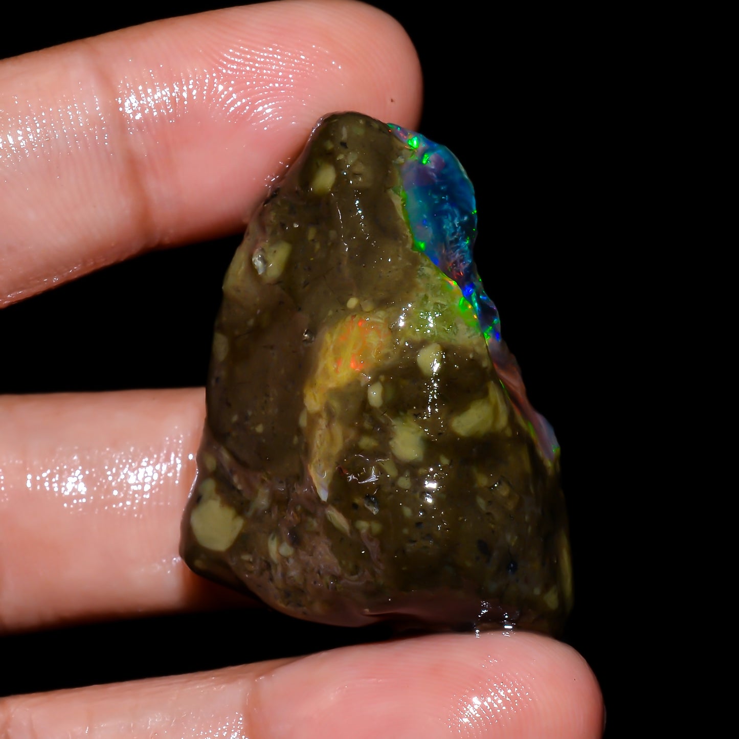 Opal Rough Specimen 49.5 Carat (9.9g) | 100% Natural Ethiopian Opal Raw