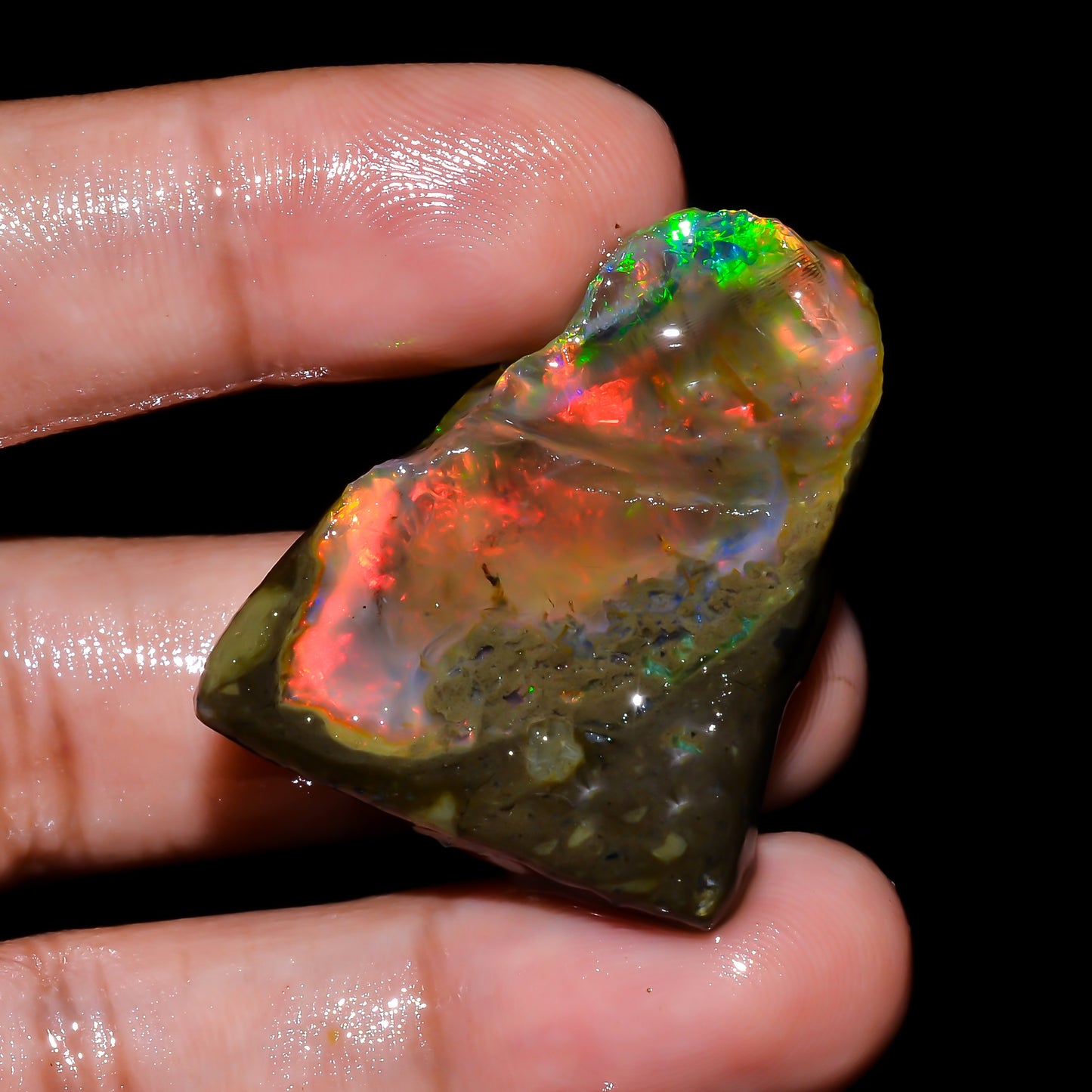 Opal Rough Specimen 49.5 Carat (9.9g) | 100% Natural Ethiopian Opal Raw