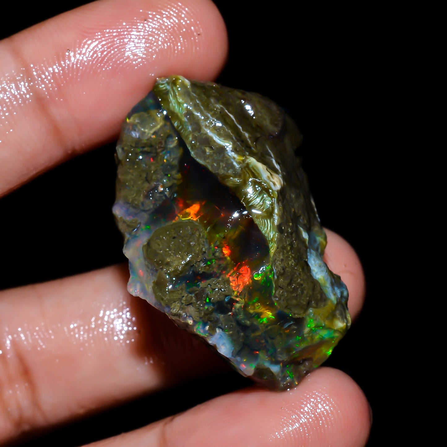 Opal Rough Specimen 59.00 Carat (11.8g) | 100% Natural Ethiopian Opal Raw