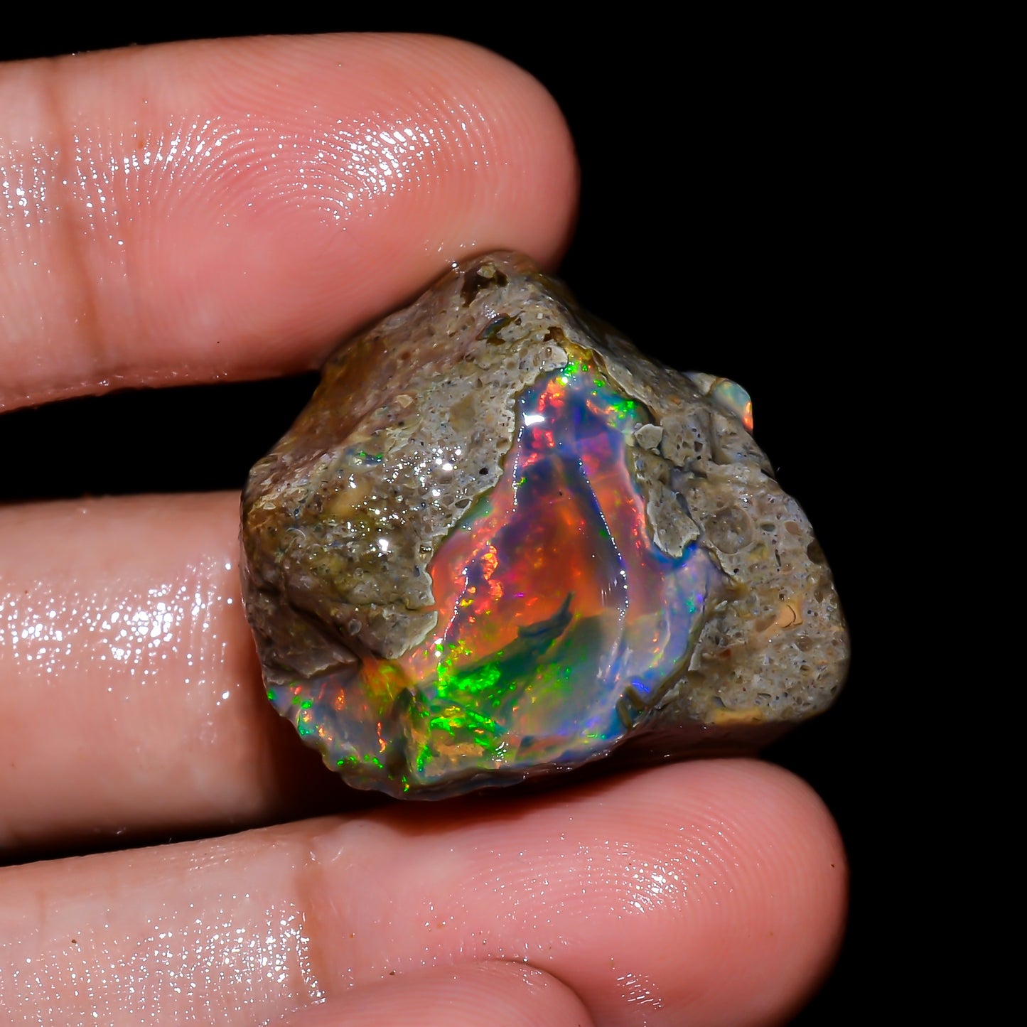 Opal Rough Specimen 38.00 Carat (7.6g) | 100% Natural Ethiopian Opal Raw