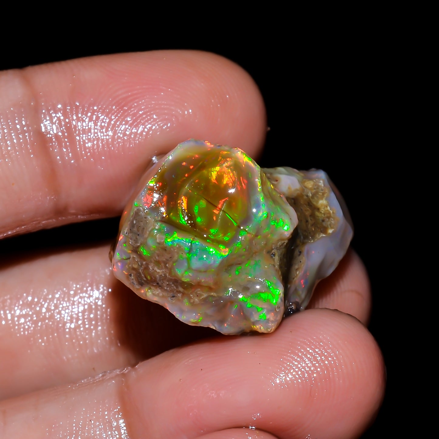 Opal Rough Specimen 29.00 Carat (5.8g) | 100% Natural Ethiopian Opal Raw
