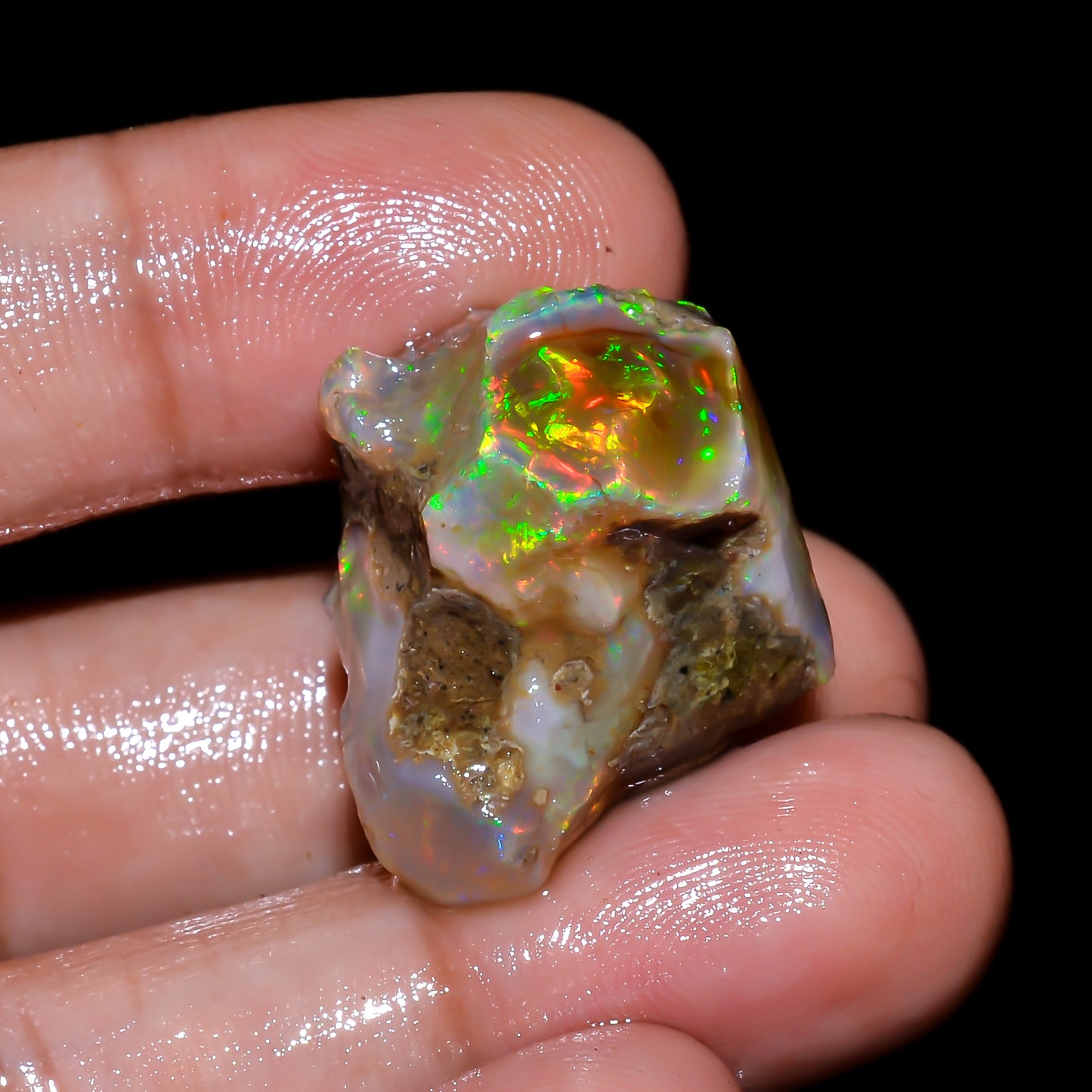 Opal Rough Specimen 29.00 Carat (5.8g) | 100% Natural Ethiopian Opal Raw