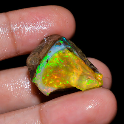 Opal Rough Specimen 24.5 Carat (4.9g) | 100% Natural Ethiopian Opal Raw