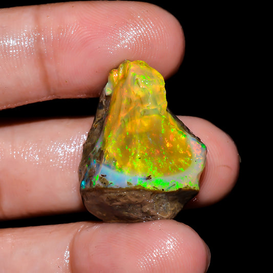 Opal Rough Specimen 24.5 Carat (4.9g) | 100% Natural Ethiopian Opal Raw