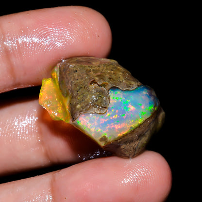 Opal Rough Specimen 24.5 Carat (4.9g) | 100% Natural Ethiopian Opal Raw