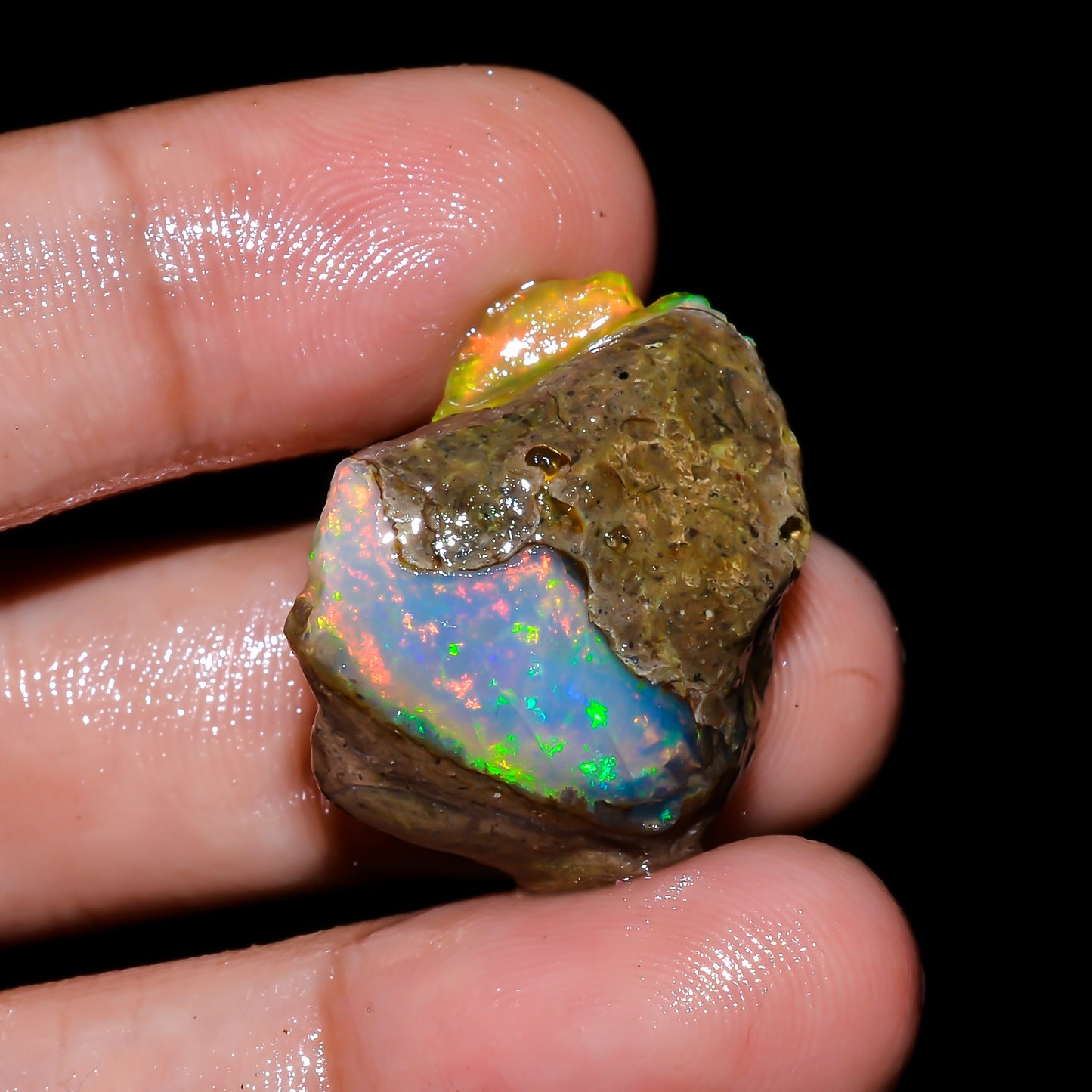 Opal Rough Specimen 24.5 Carat (4.9g) | 100% Natural Ethiopian Opal Raw