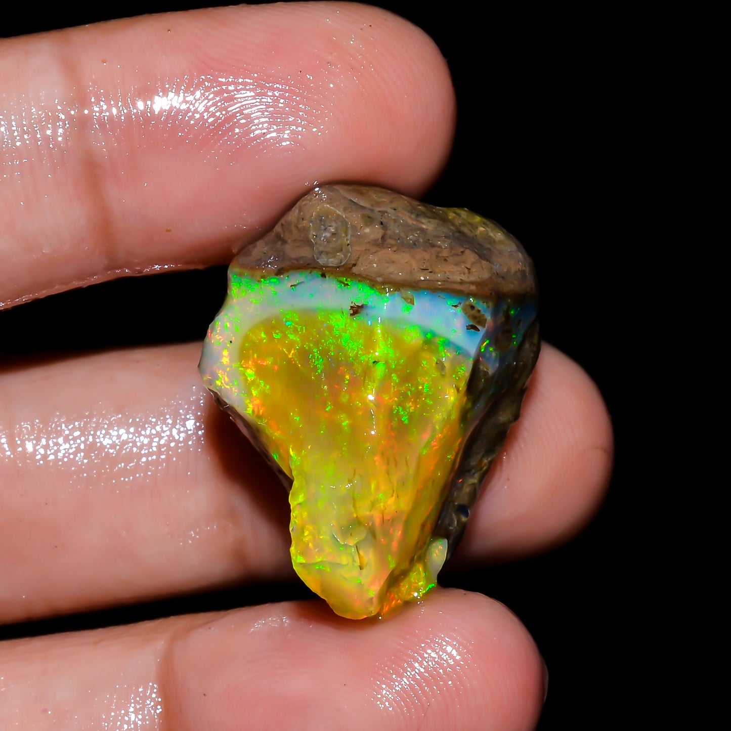 Opal Rough Specimen 24.5 Carat (4.9g) | 100% Natural Ethiopian Opal Raw