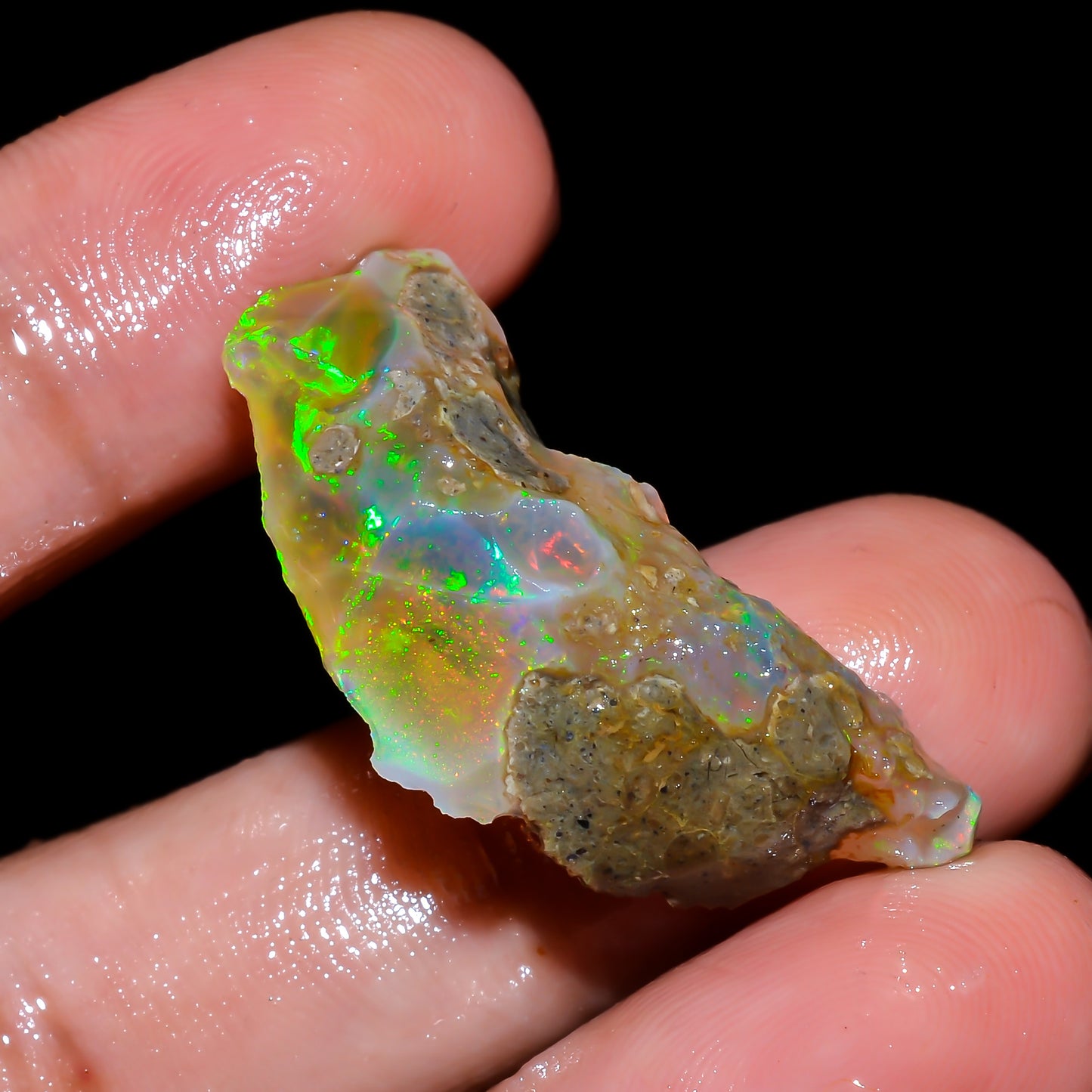 Opal Rough Specimen 15.5 Carat (3.1g) | 100% Natural Ethiopian Opal Raw