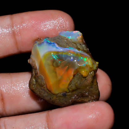 Opal Rough Specimen 40.5 Carat (8.1g) | 100% Natural Ethiopian Opal Raw