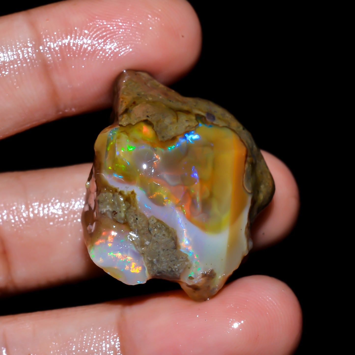 Opal Rough Specimen 40.5 Carat (8.1g) | 100% Natural Ethiopian Opal Raw